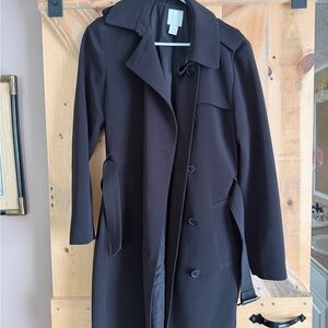 H&M Black Trench Coat for Women